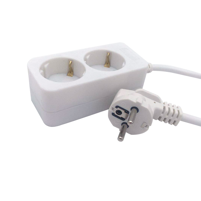 Ổ cắm chống oxy hóa 2 ổ cắm tiêu chuẩn EU mà không có công tắc Ổ cắm chống oxy hóa 2 ổ cắm tiêu chuẩn EU mà không có công tắc