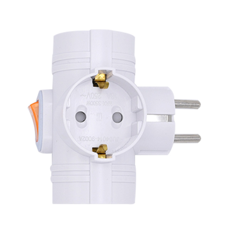 Nhiều thiết bị đồng đầy đủ không dây t hình 3 trong 1 ổ cắm với công tắc Nhiều thiết bị đồng đầy đủ không dây t hình 3 trong 1 ổ cắm với công tắc